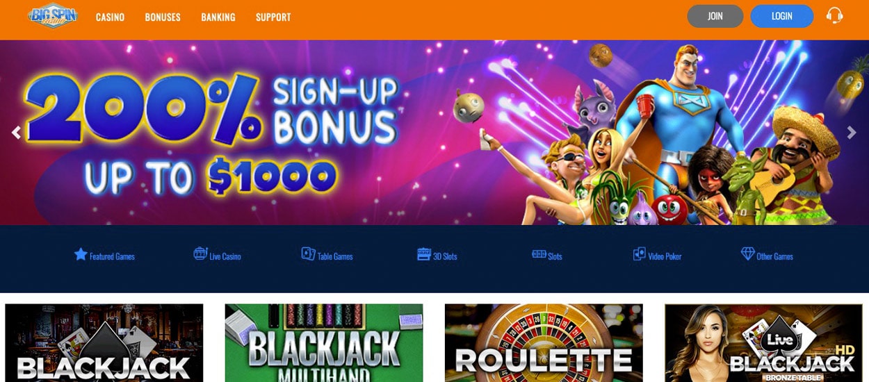 bigspin website